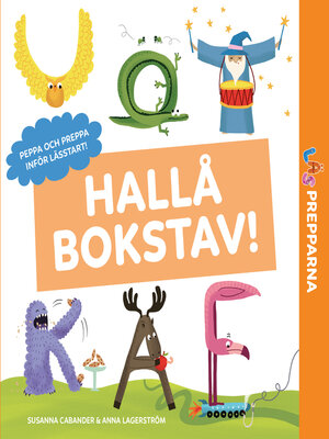 cover image of Hallå bokstav! (Läs & lyssna)